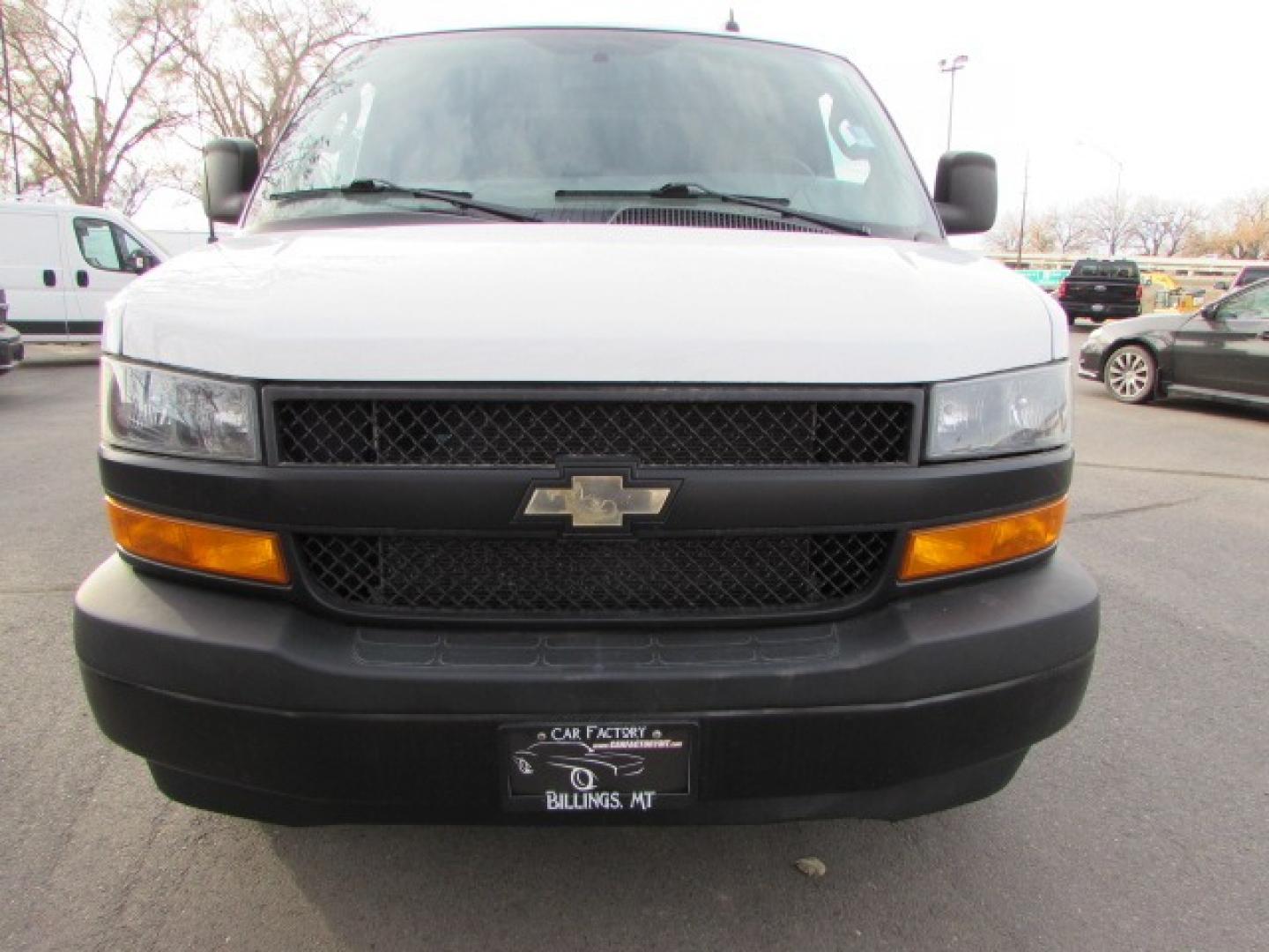 2018 White /Gray Chevrolet Express 2500 Cargo (1GCWGAFP6J1) with an 4.3L V6 engine, 8A transmission, located at 4562 State Avenue, Billings, MT, 59101, (406) 896-9833, 45.769516, -108.526772 - Photo#6